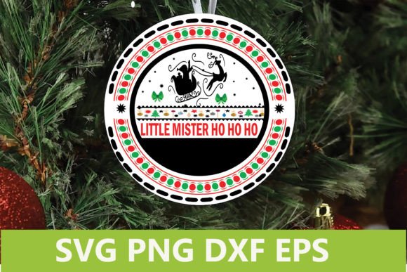 Christmas Sign SVG - Little Mister Ho