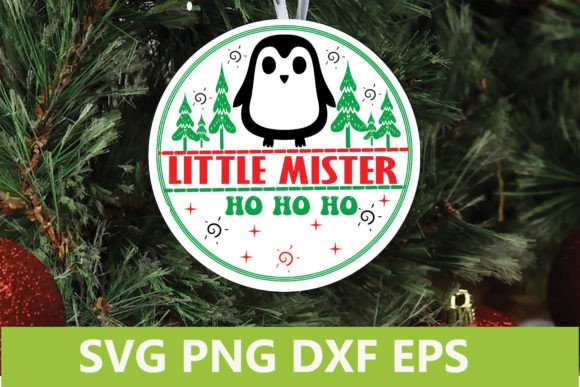 Christmas Sign SVG - Little Mister Ho Ho