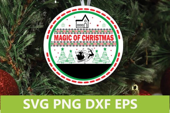 Christmas Sign SVG - Magic of Christmas