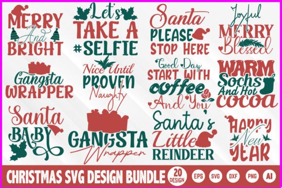 Christmas SVG T-shirt Design Bundle: Graphics & Crafts Review