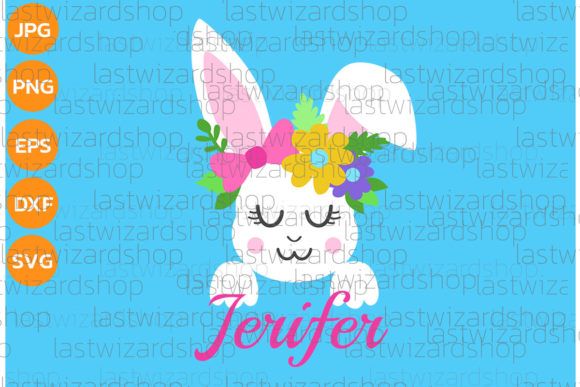 Easter Bunny SVG for Graphics and Crafts