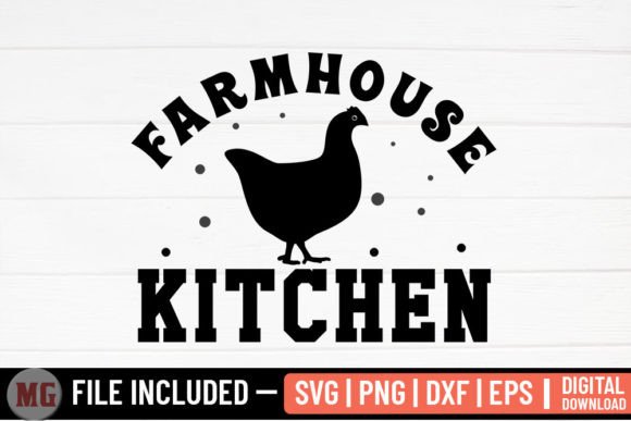 Farmhouse Kitchen - Farmhouse Svg Graphics