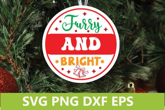Furry and Bright - Christmas Pet Svg