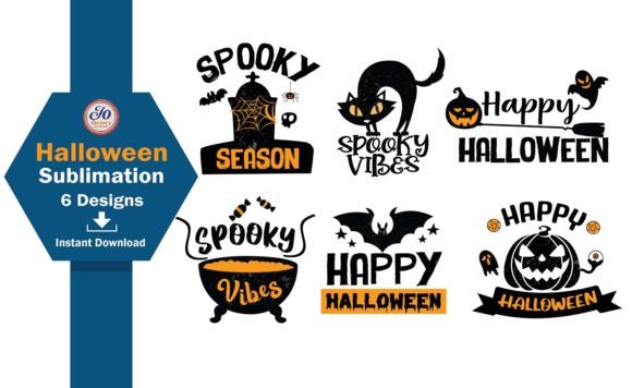 Halloween Bundle Svg, Sublimation Png