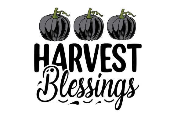 Harvest Blessings Svg T-Shirt Design