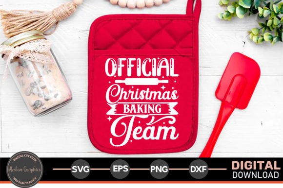 Official Christmas Baking Team - Svg