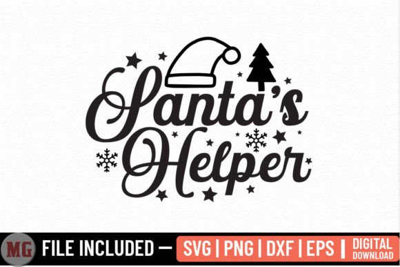 Santa’s Helper - Christmas SVG